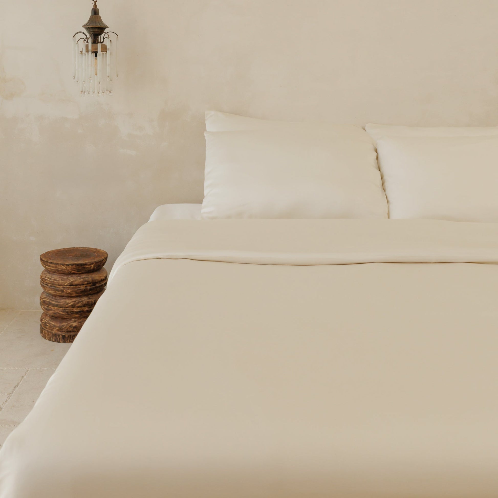 Organic Bamboo Sateen Duvet Cover Set