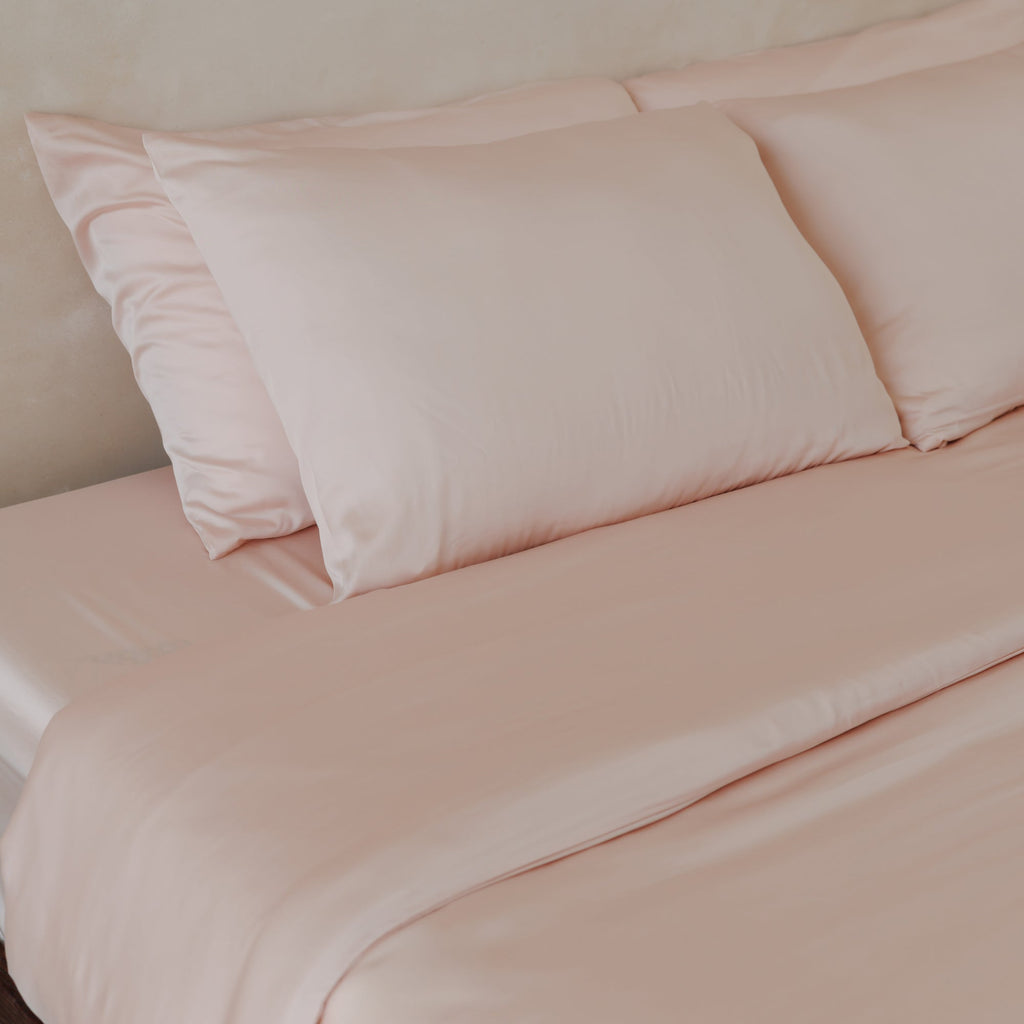 Ensemble de housse de couette en sergé de bambou biologique