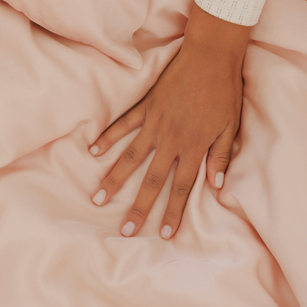 Organic Bamboo Sateen Duvet Cover Set