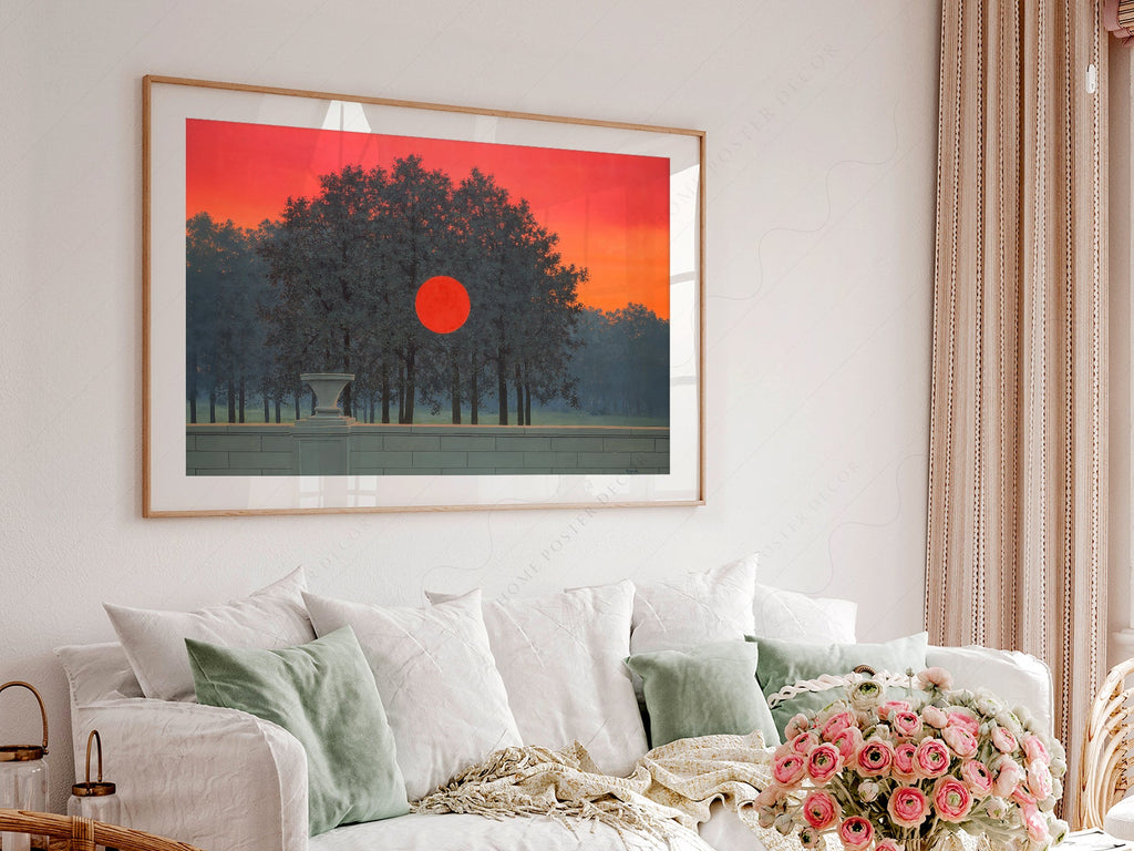 René Magritte The Banquet Art Print – Surrealist Wall Art Poster