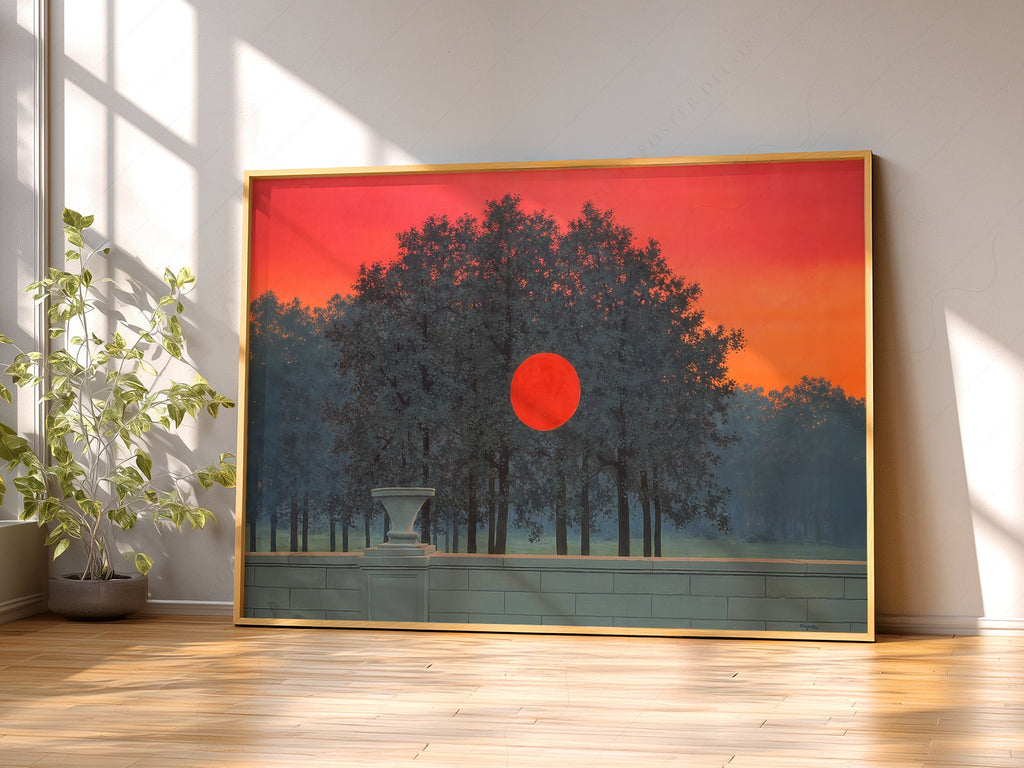 René Magritte The Banquet Art Print – Surrealist Wall Art Poster