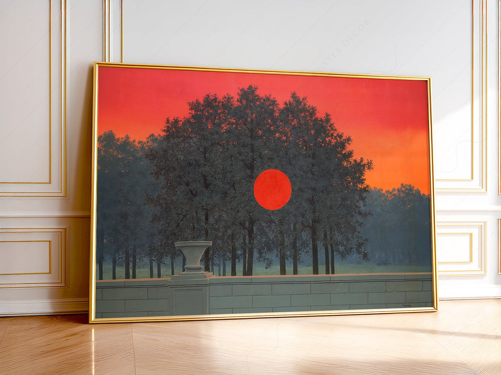 René Magritte The Banquet Art Print – Surrealist Wall Art Poster