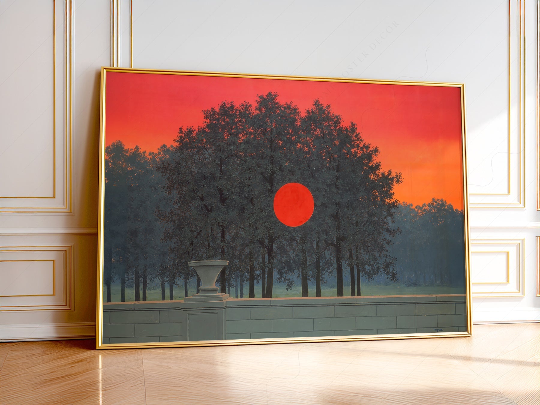 René Magritte The Banquet Art Print – Surrealist Wall Art Poster