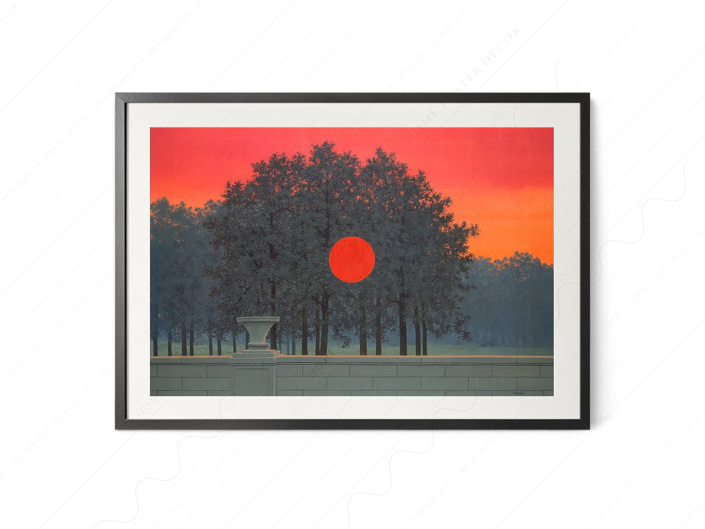 René Magritte The Banquet Art Print – Surrealist Wall Art Poster