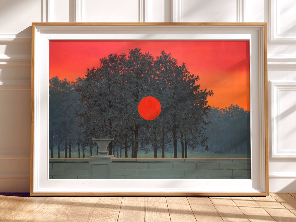 René Magritte The Banquet Art Print – Surrealist Wall Art Poster