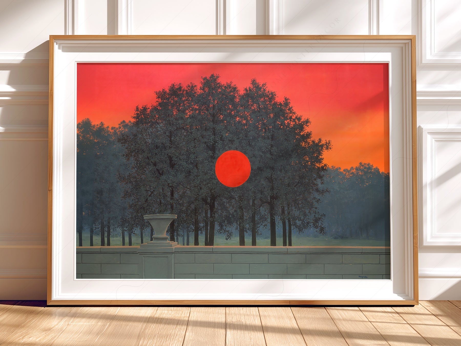 René Magritte The Banquet Art Print – Surrealist Wall Art Poster