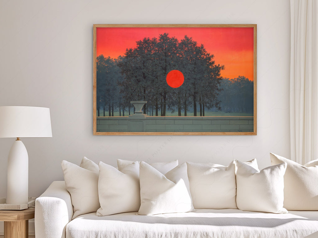 René Magritte The Banquet Art Print – Surrealist Wall Art Poster