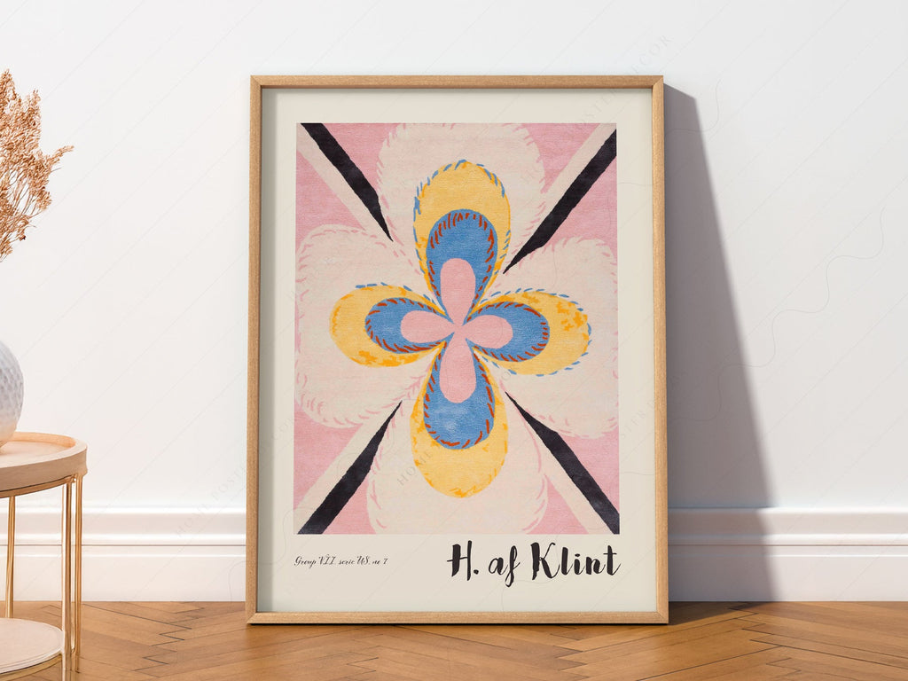 Hilma af Klint Group VII No 7 Art Print – Abstract Spiritual Wall Art 7