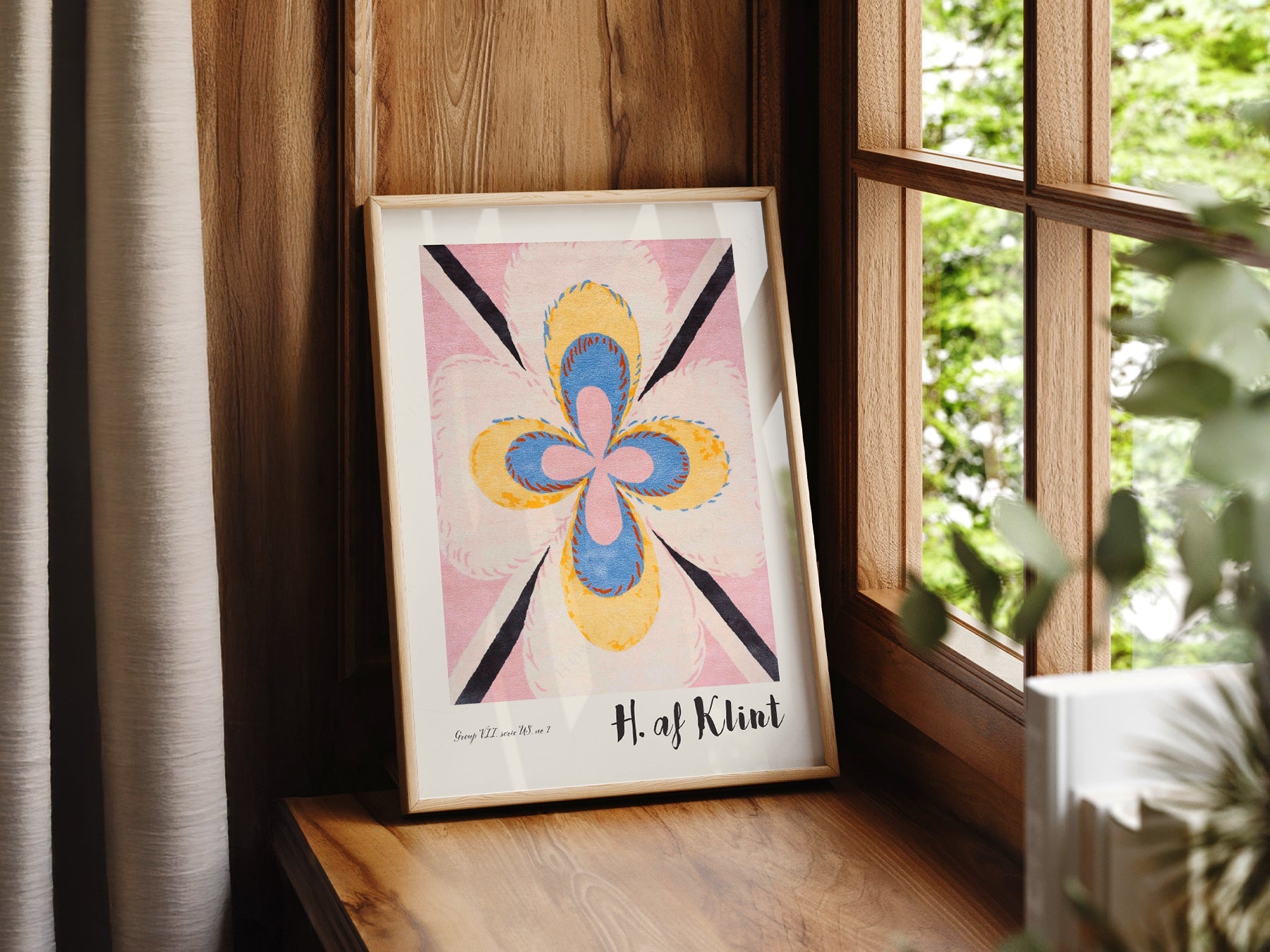 Hilma af Klint Group VII No 7 Art Print – Abstract Spiritual Wall Art 7