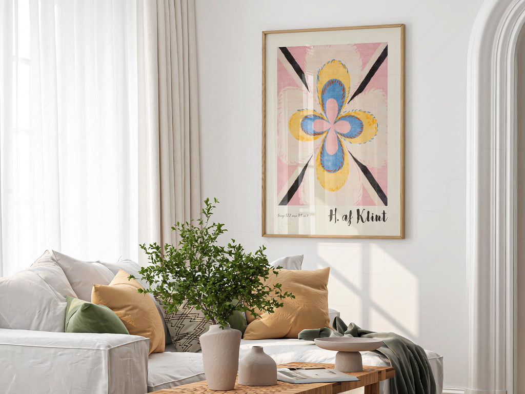Hilma af Klint Group VII No 7 Art Print – Abstract Spiritual Wall Art 7