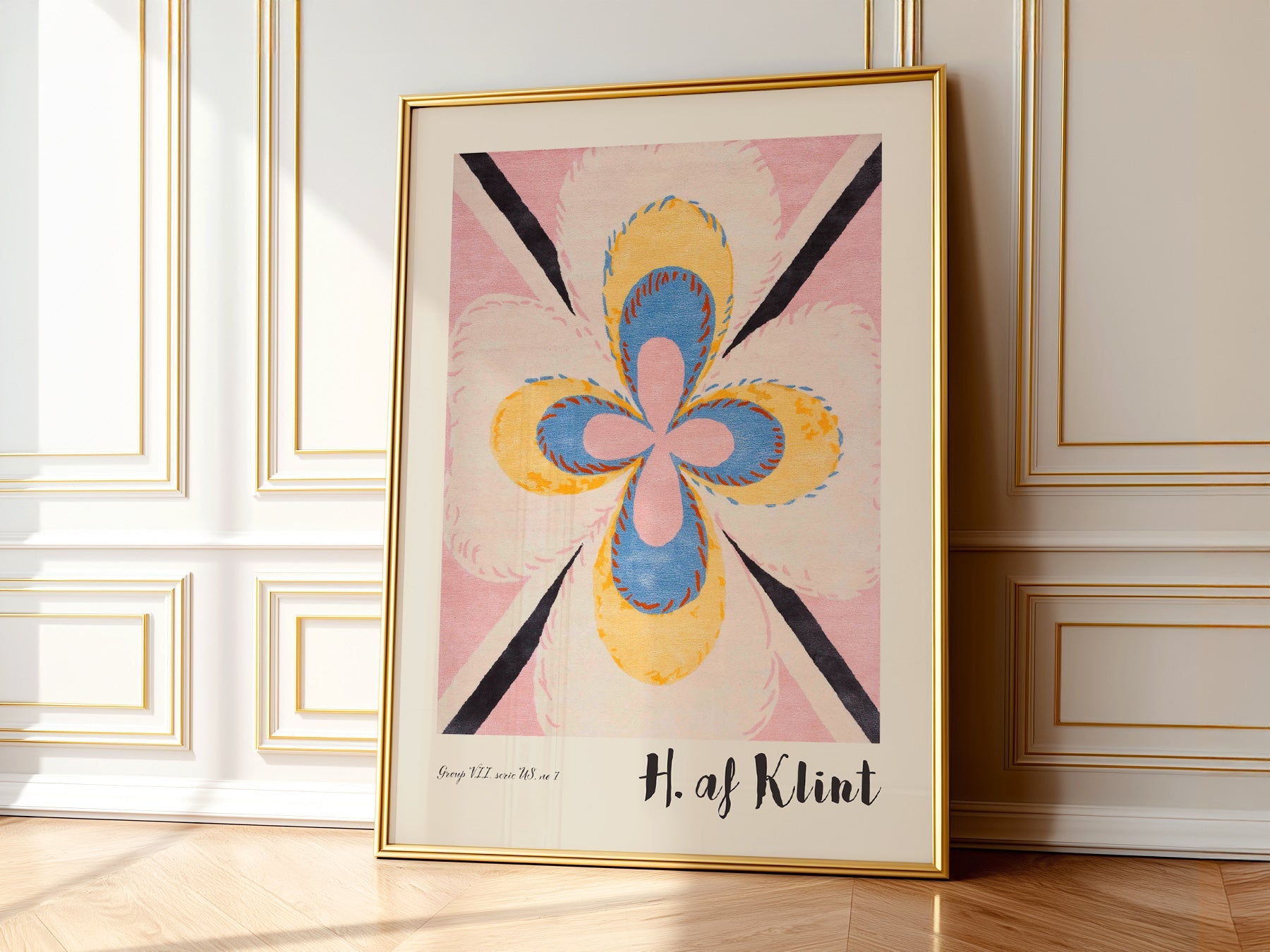 Hilma af Klint Group VII No 7 Art Print – Abstract Spiritual Wall Art 7