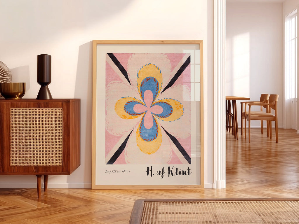 Hilma af Klint Group VII No 7 Art Print – Abstract Spiritual Wall Art 7