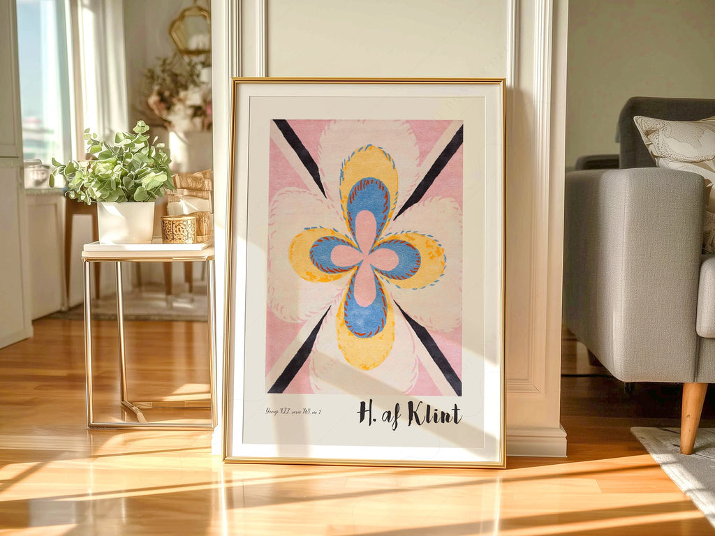 Hilma af Klint Group VII No 7 Art Print – Abstract Spiritual Wall Art 7