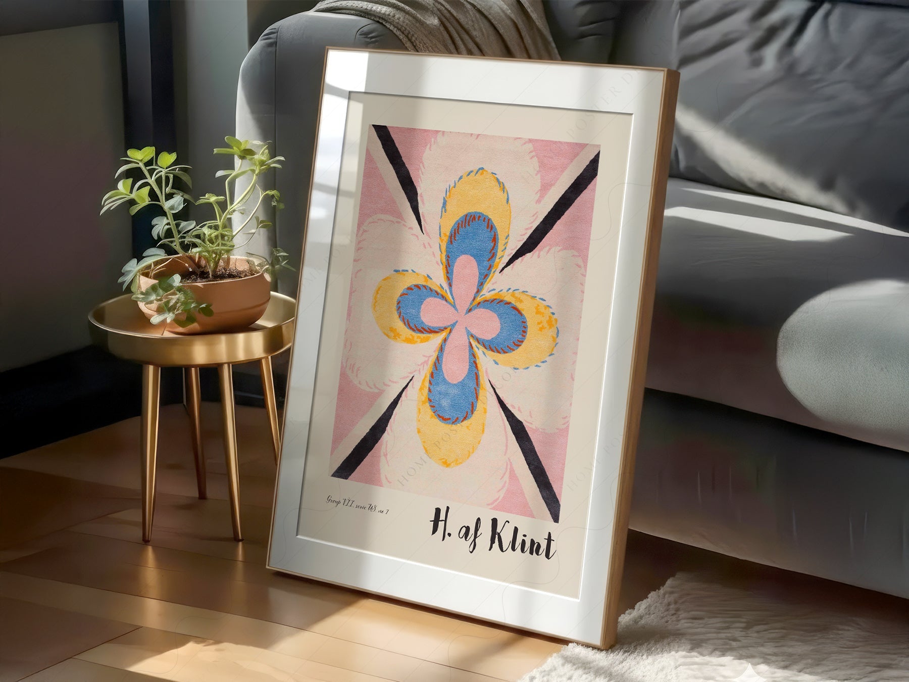 Hilma af Klint Group VII No 7 Art Print – Abstract Spiritual Wall Art 7