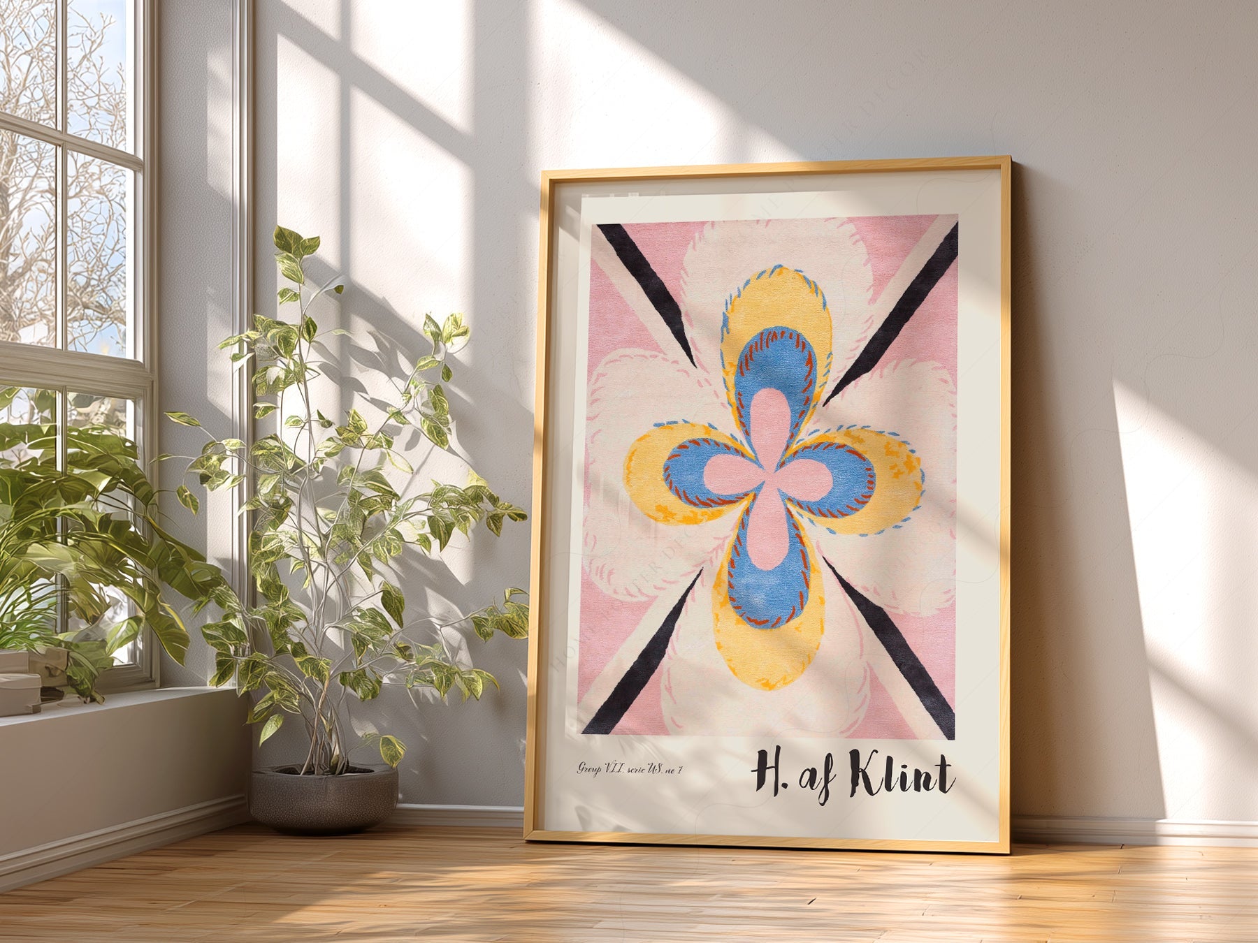 Hilma af Klint Group VII No 7 Art Print – Abstract Spiritual Wall Art 7