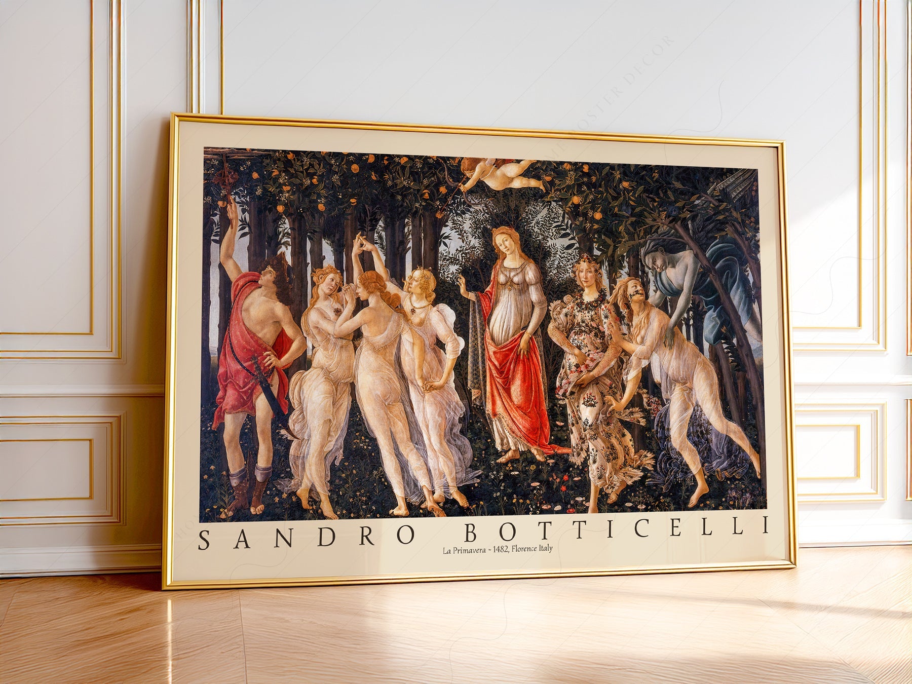 Sandro Botticelli La Primavera Art Print – Renaissance Wall Art Poster