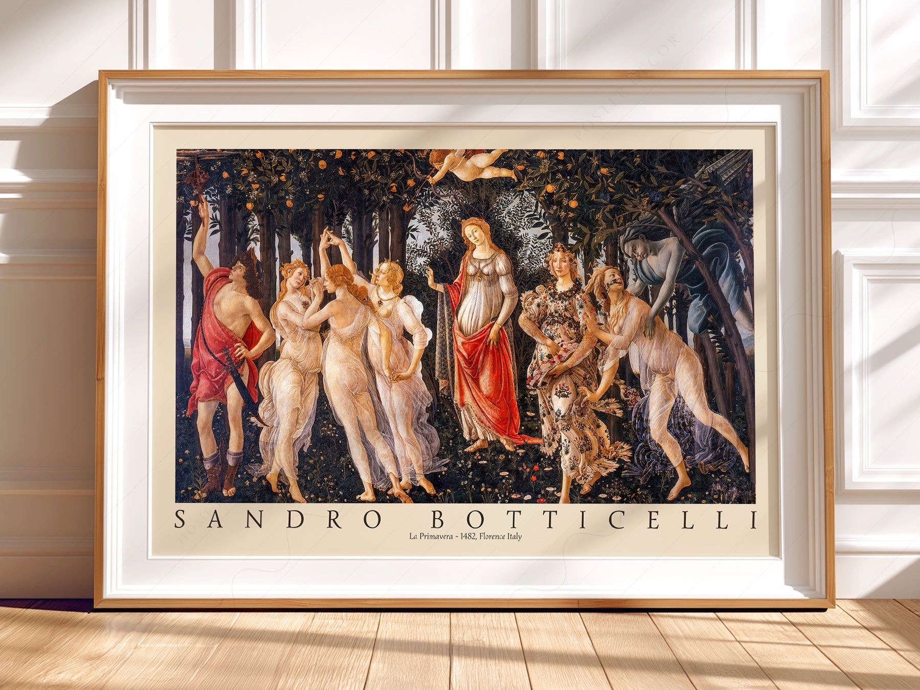 Sandro Botticelli La Primavera Art Print – Renaissance Wall Art Poster