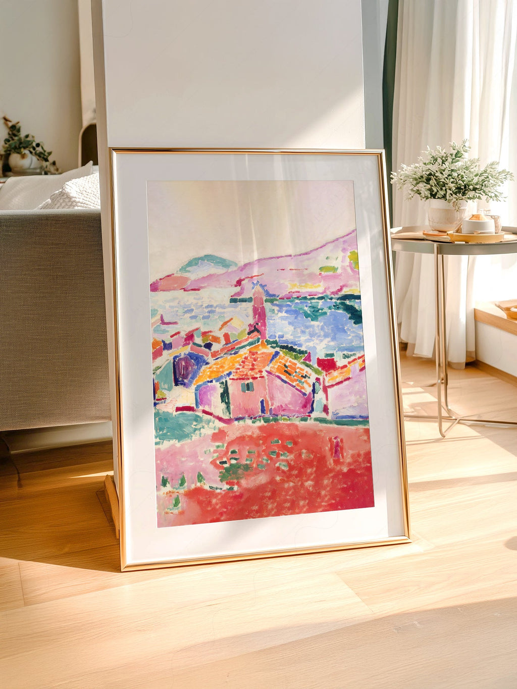 Henri Matisse View of Collioure Art Print – Museum Wall Decor