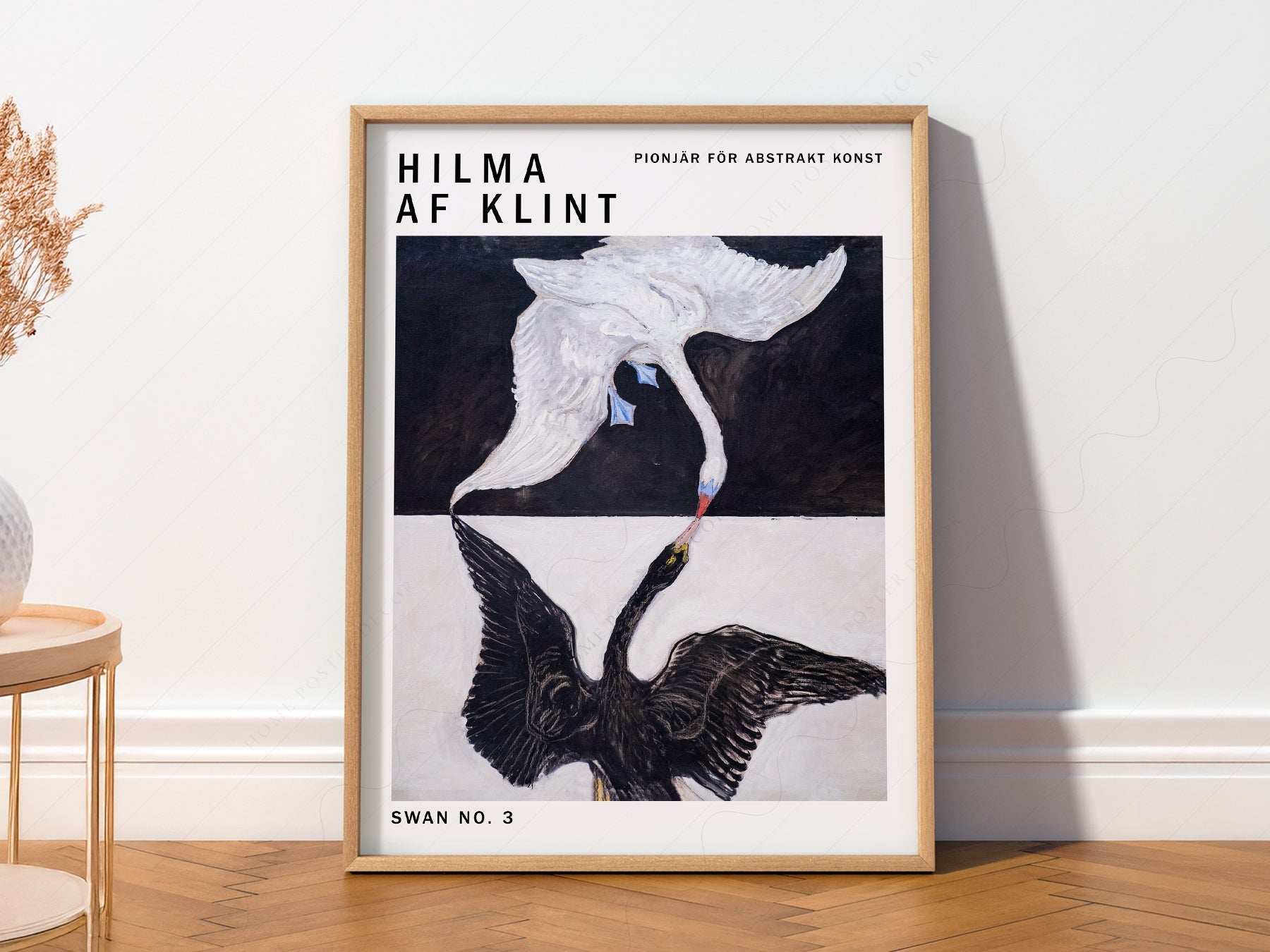 Hilma af Klint Swan No. 3 Art Print – Abstract Symbolist Wall Art