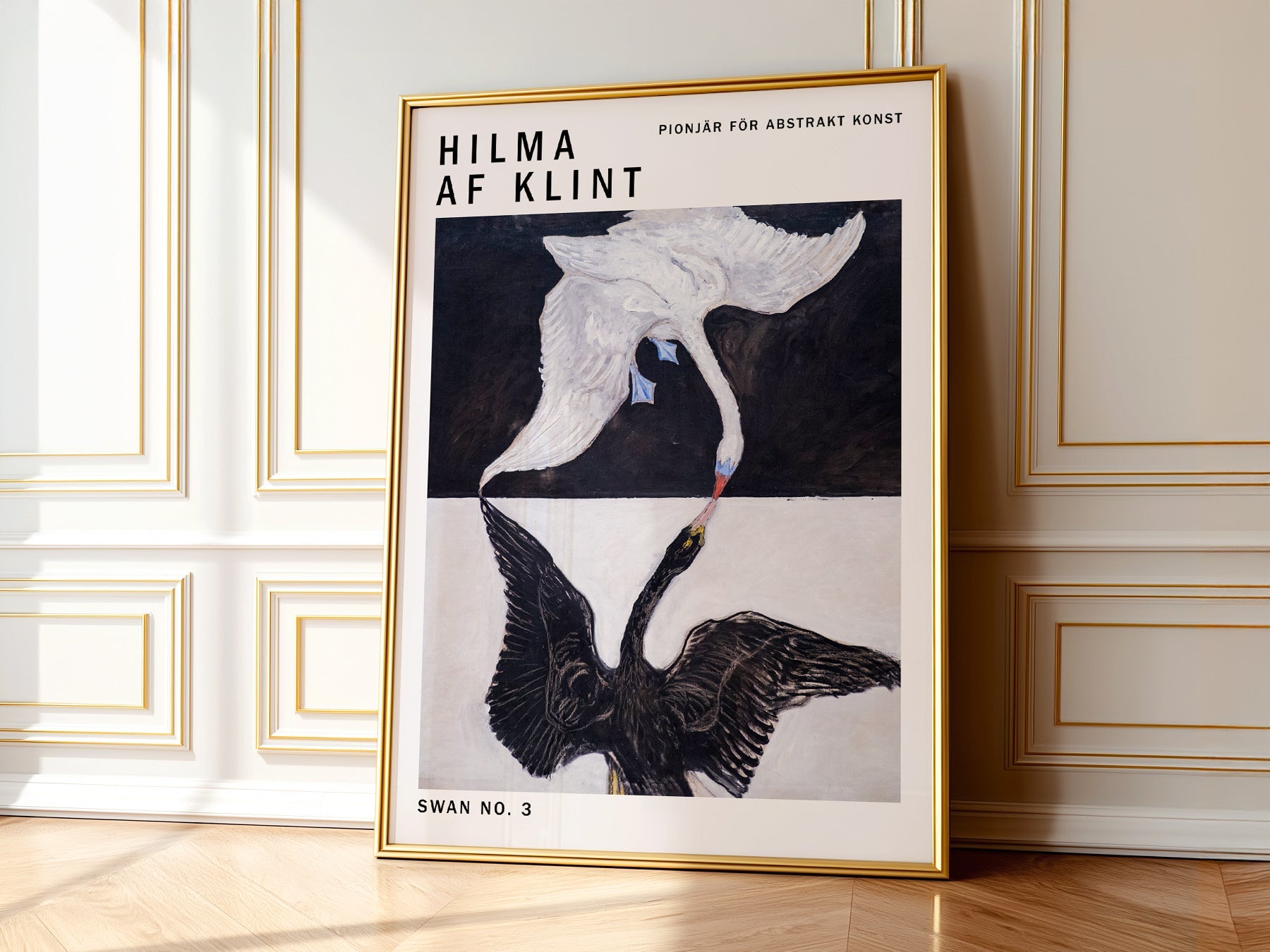 Hilma af Klint Swan No. 3 Art Print – Abstract Symbolist Wall Art