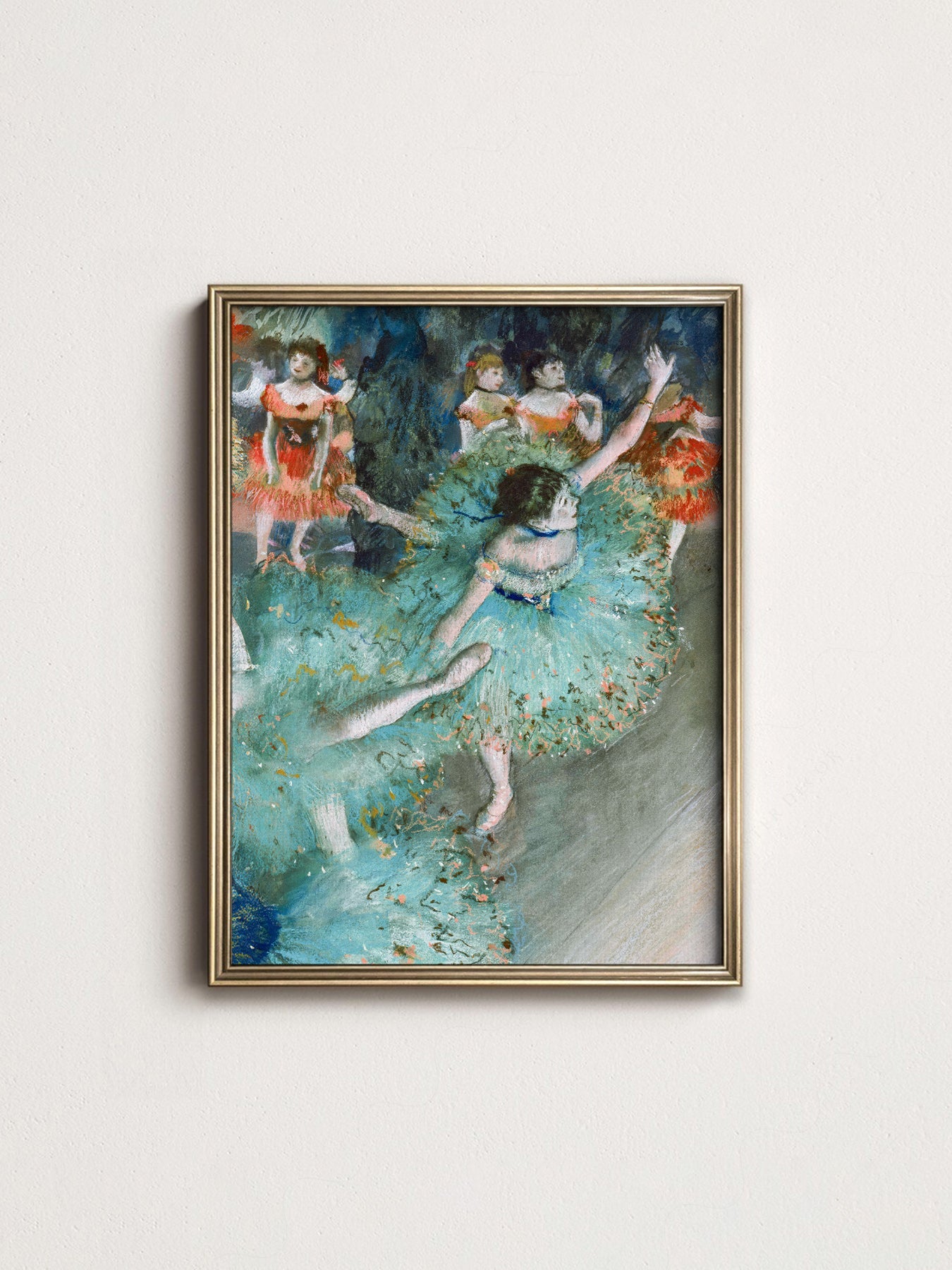 Edgar Degas Swaying Dancer Art Print – Impressionist Ballet Wall Poster