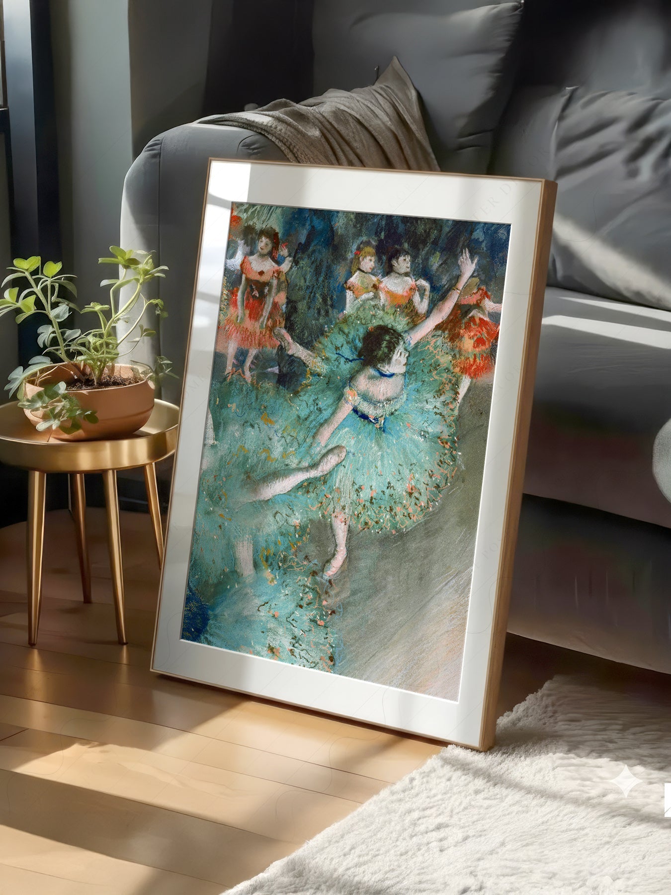 Edgar Degas Swaying Dancer Art Print – Impressionist Ballet Wall Poster
