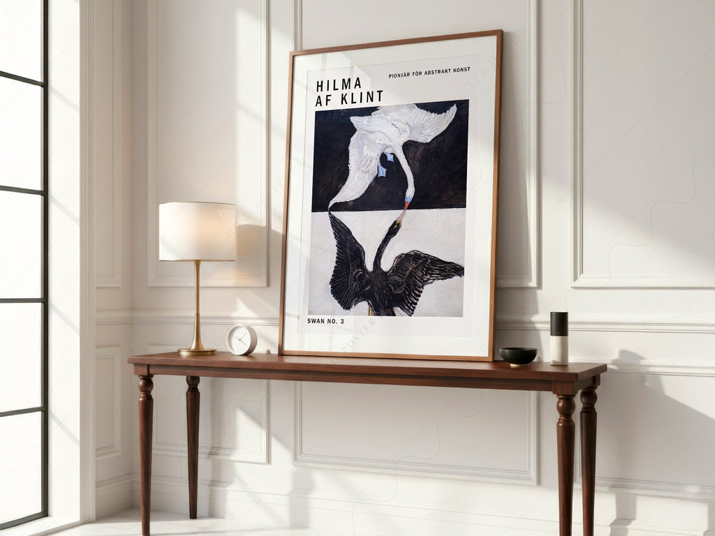 Hilma af Klint Swan No. 3 Art Print – Abstract Symbolist Wall Art