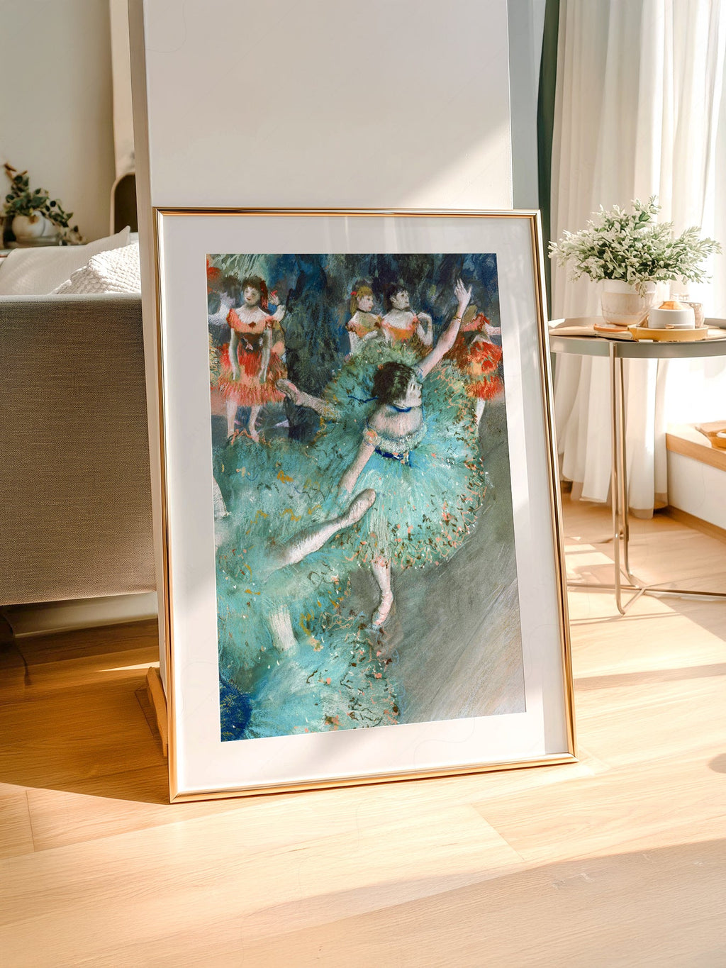 Edgar Degas Swaying Dancer Art Print – Impressionist Ballet Wall Poster