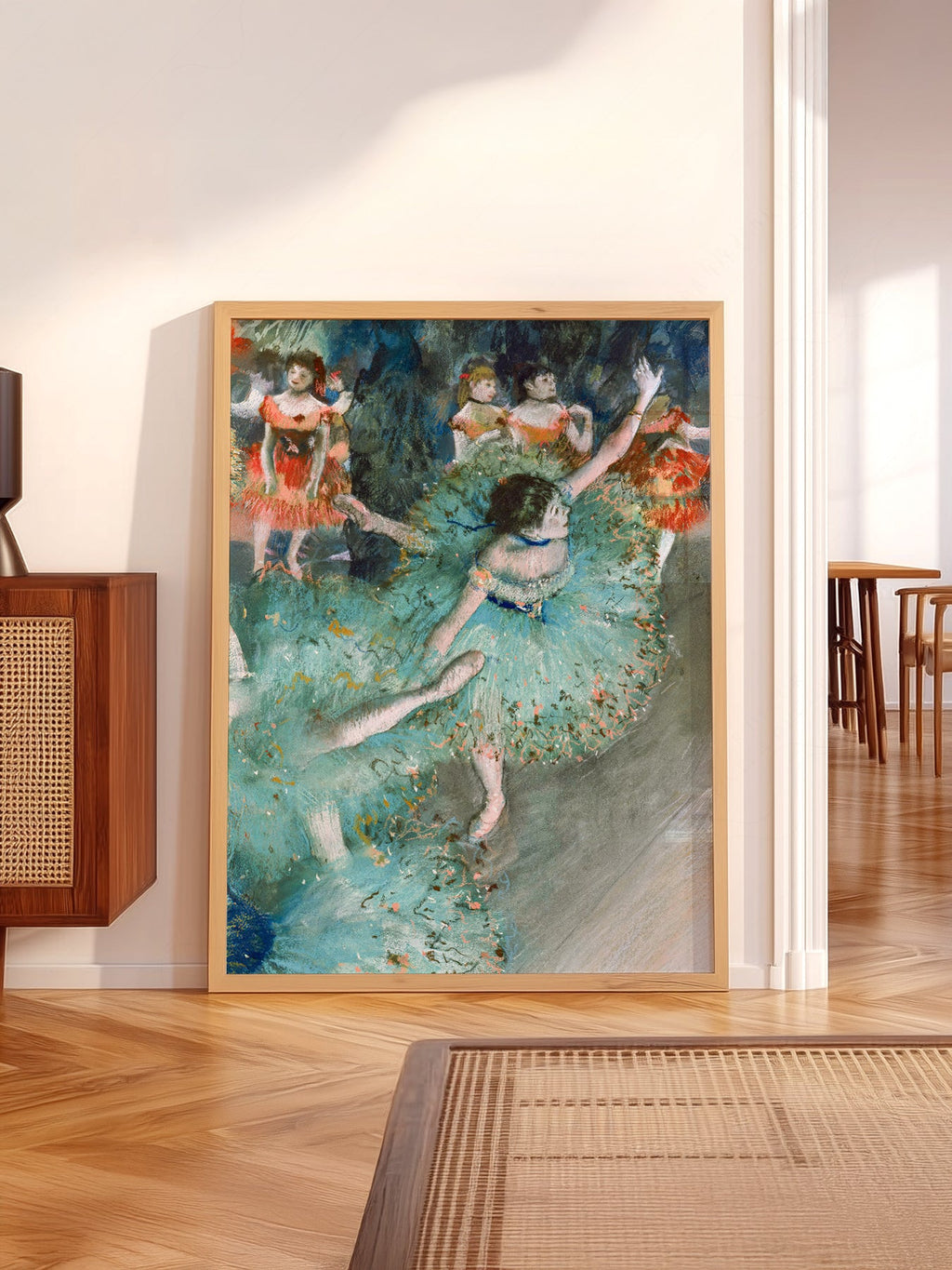 Edgar Degas Swaying Dancer Art Print – Impressionist Ballet Wall Poster