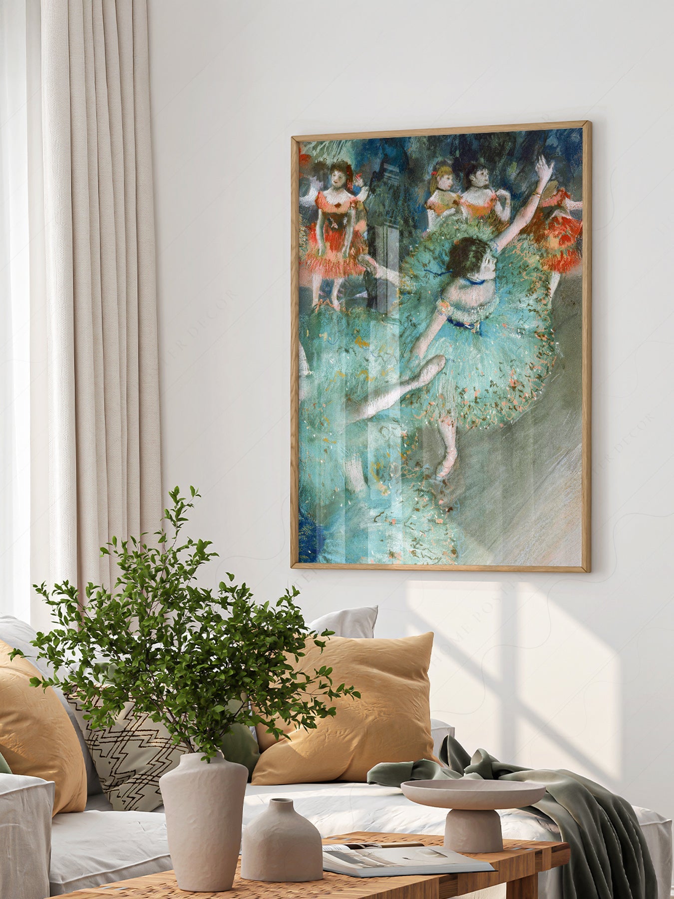 Edgar Degas Swaying Dancer Art Print – Impressionist Ballet Wall Poster