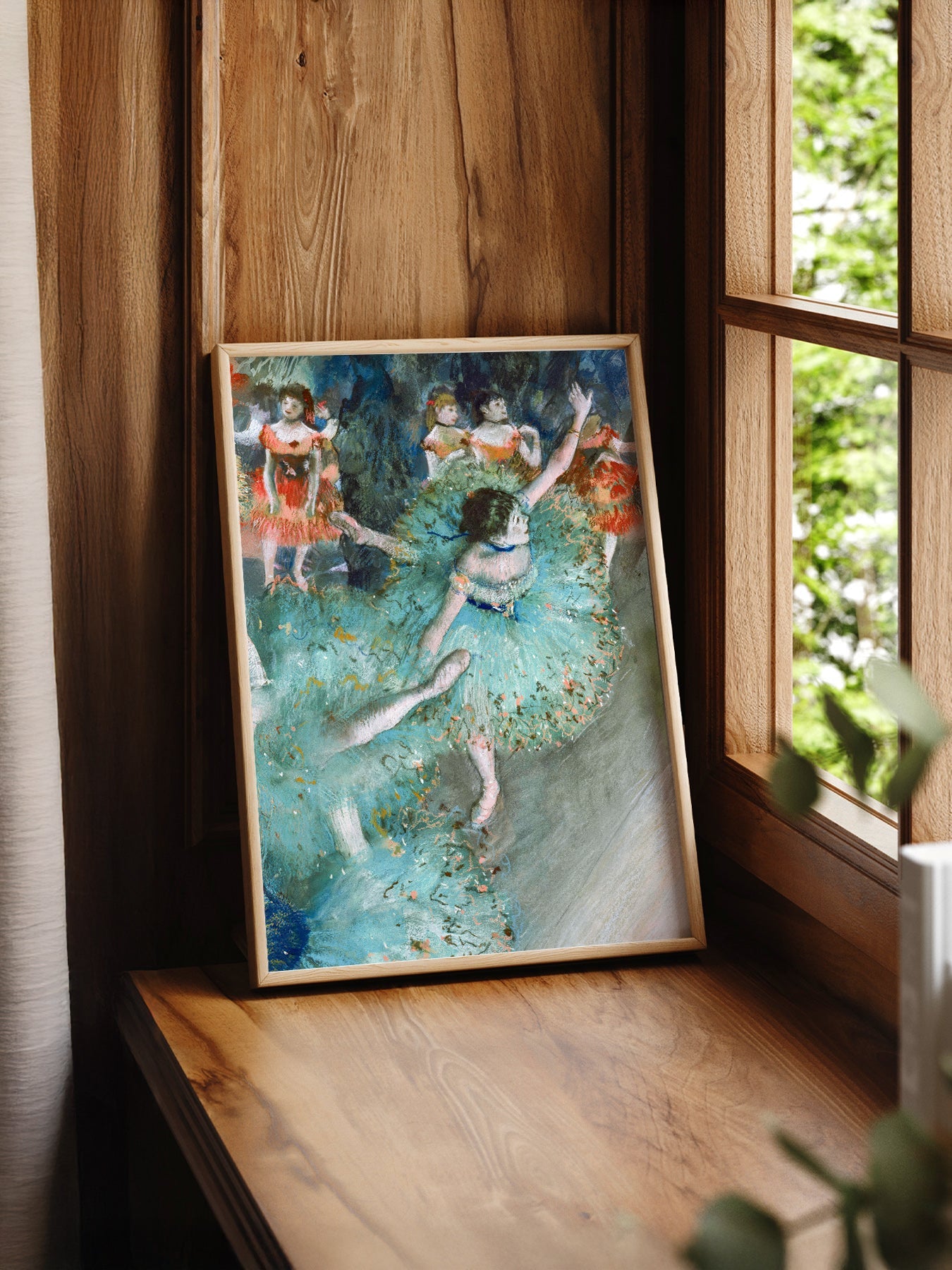 Edgar Degas Swaying Dancer Art Print – Impressionist Ballet Wall Poster