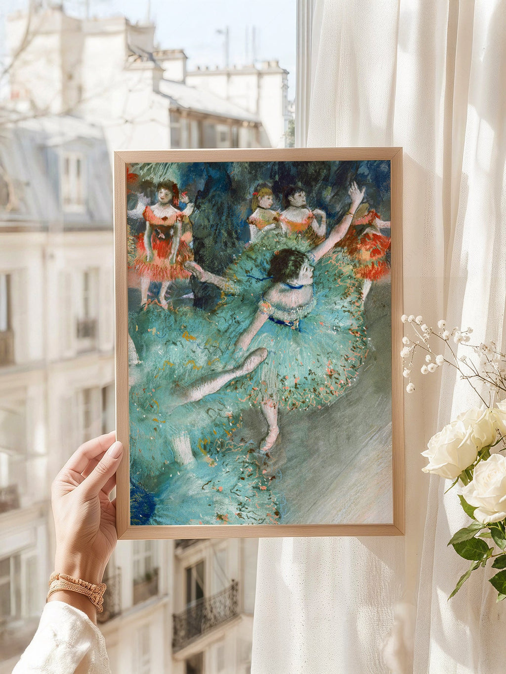 Edgar Degas Swaying Dancer Art Print – Impressionist Ballet Wall Poster