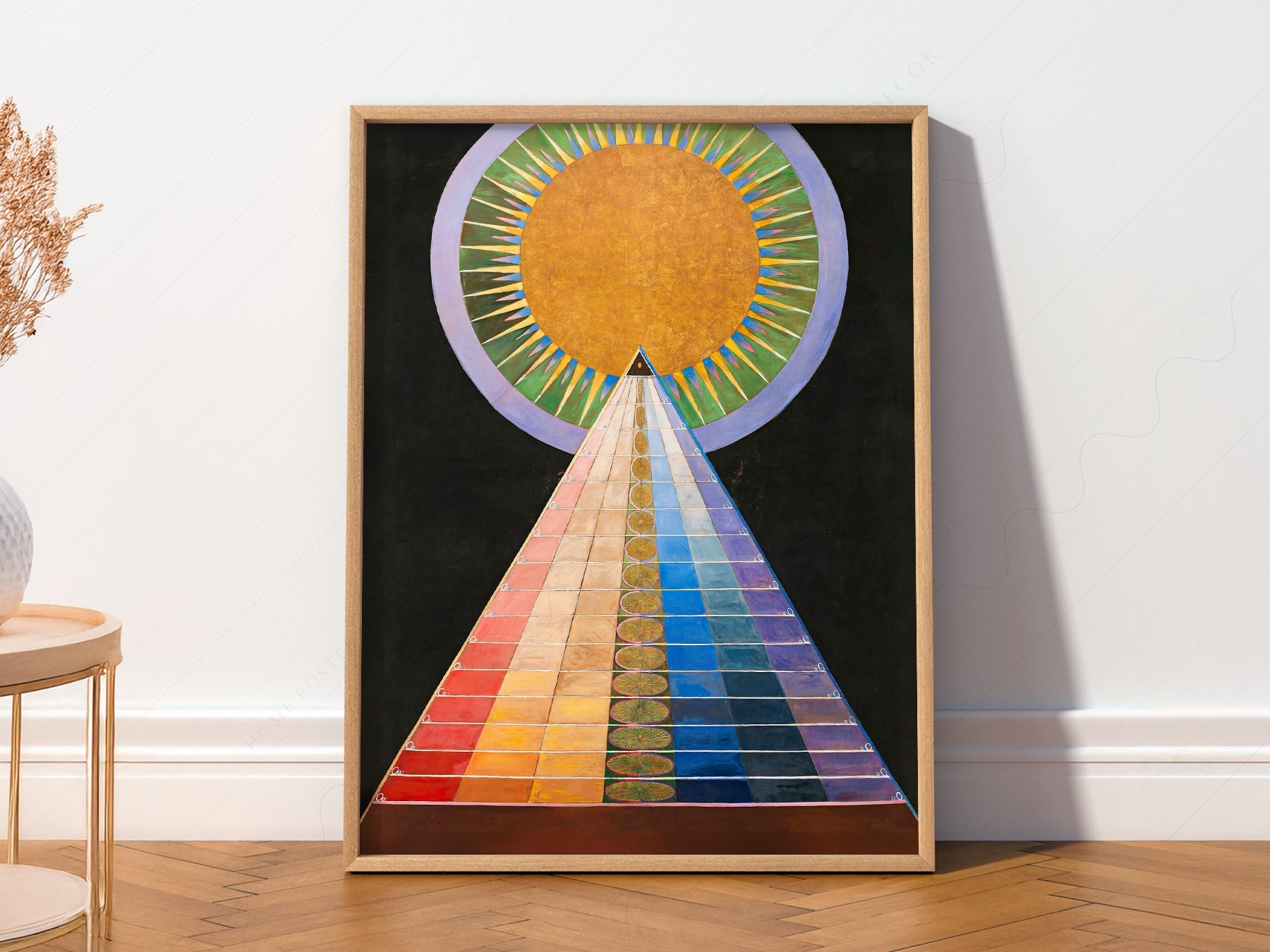 Hilma af Klint Altarpiece No 1 Group X Art Print – Abstract Spiritual Wall Art