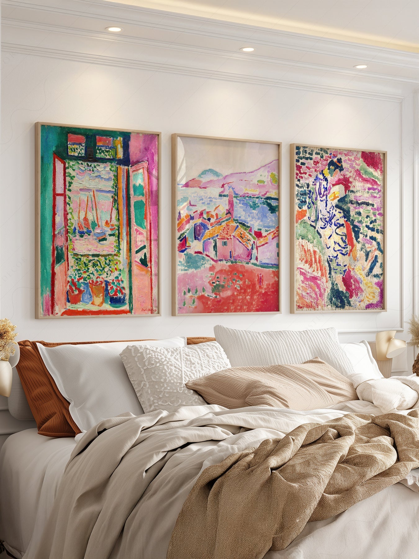 Henri Matisse Gallery Wall Set of 3 Prints – Museum Art Collection Poster
