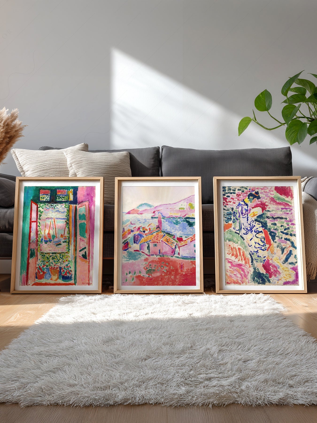 Henri Matisse Gallery Wall Set of 3 Prints – Museum Art Collection Poster