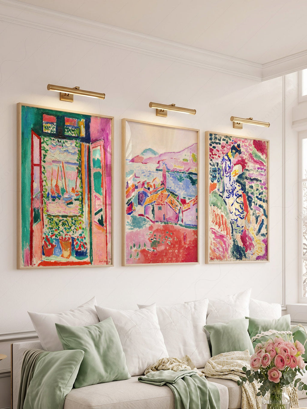 Henri Matisse Gallery Wall Set of 3 Prints – Museum Art Collection Poster