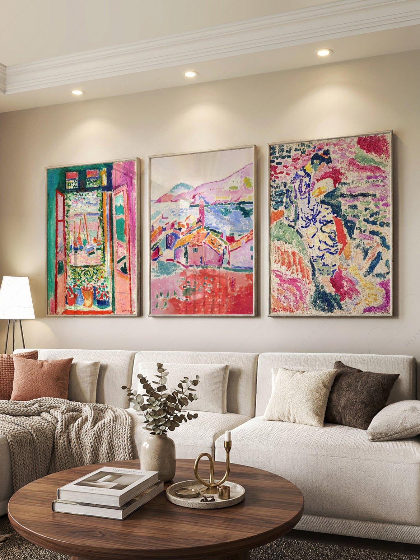 Henri Matisse Gallery Wall Set of 3 Prints – Museum Art Collection Poster