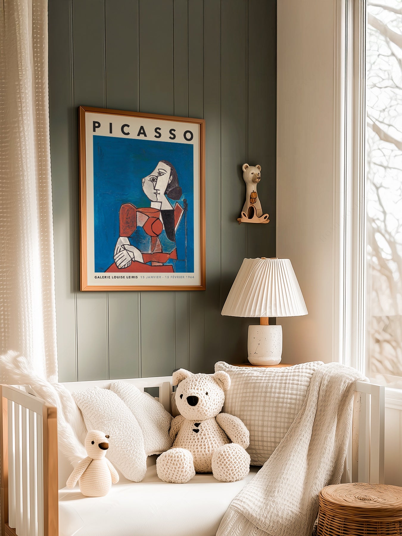 Pablo Picasso Galerie Louise Leiris Exhibition Poster – Cubist Wall Art