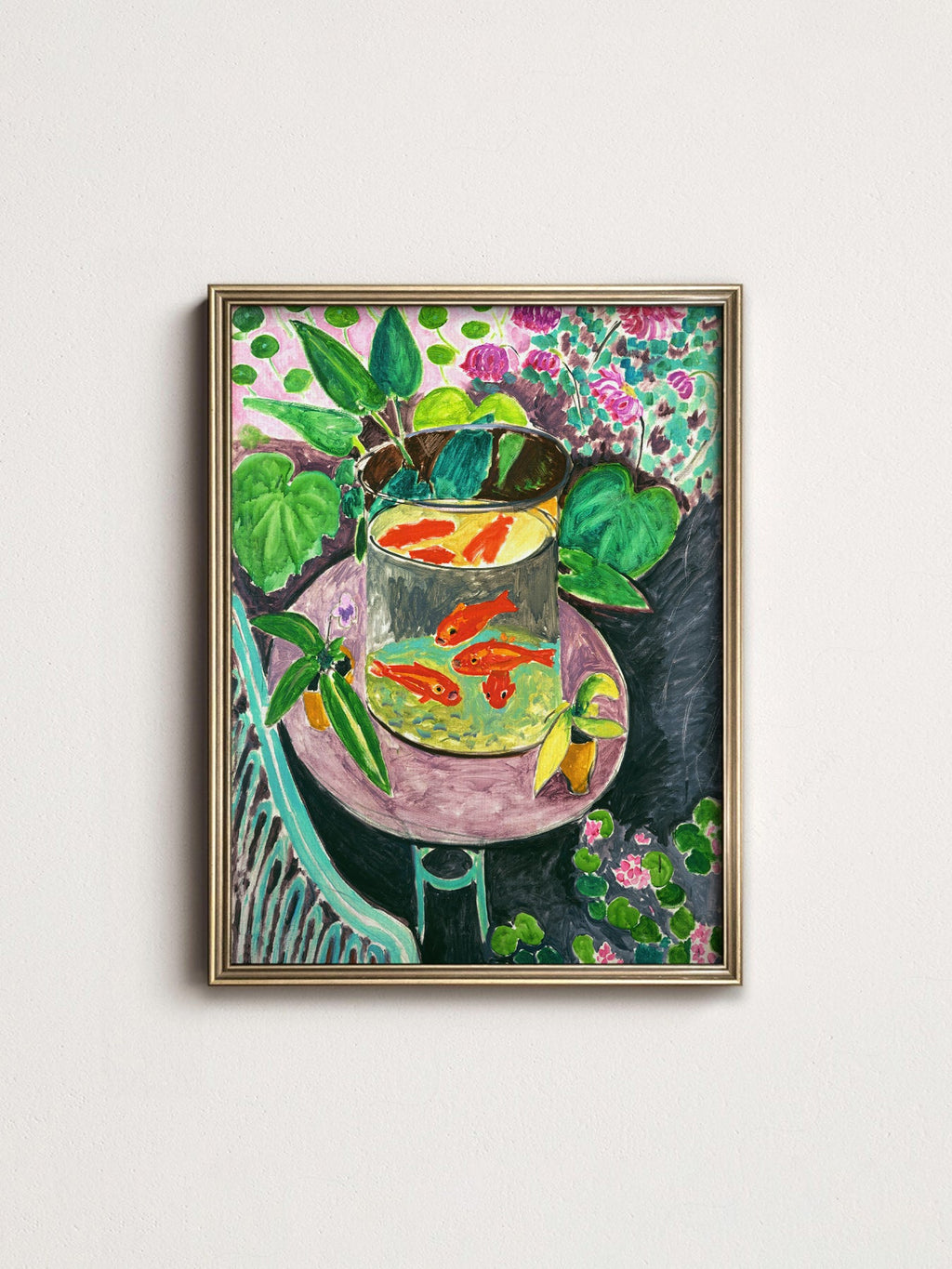 Henri Matisse Goldfish Art Print – Museum Wall Art Poster Decor