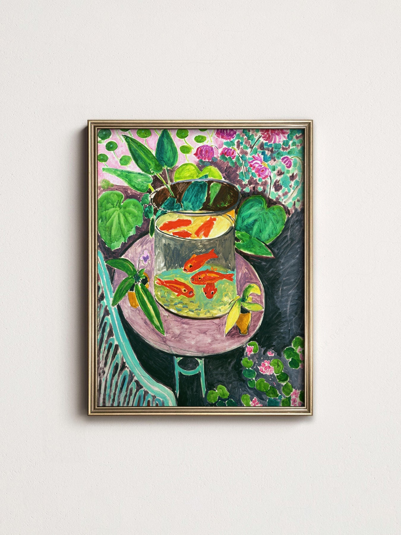 Henri Matisse Goldfish Art Print – Museum Wall Art Poster Decor