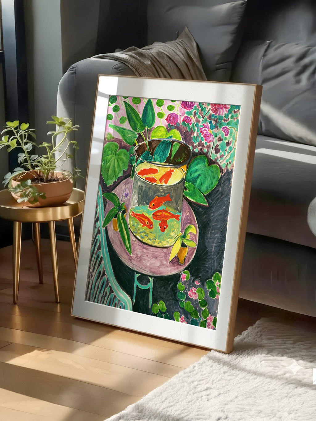 Henri Matisse Goldfish Art Print – Museum Wall Art Poster Decor