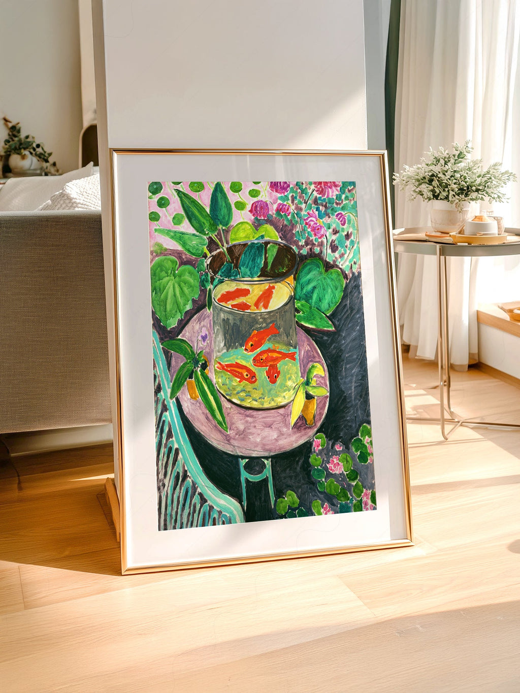 Henri Matisse Goldfish Art Print – Museum Wall Art Poster Decor