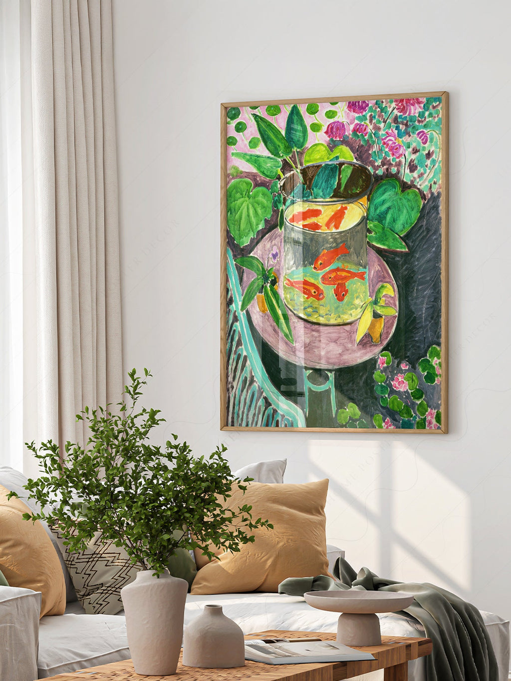 Henri Matisse Goldfish Art Print – Museum Wall Art Poster Decor