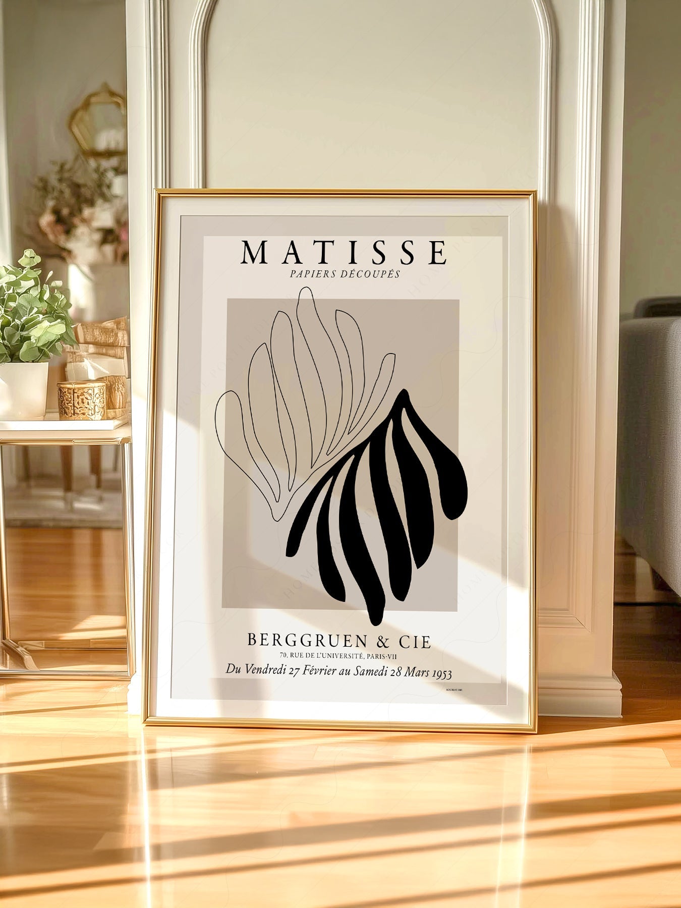 Henri Matisse Papiers Découpés Exhibition Poster – Minimalist Wall Art