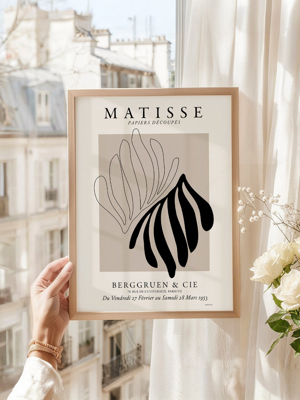 Henri Matisse Papiers Découpés Exhibition Poster – Minimalist Wall Art