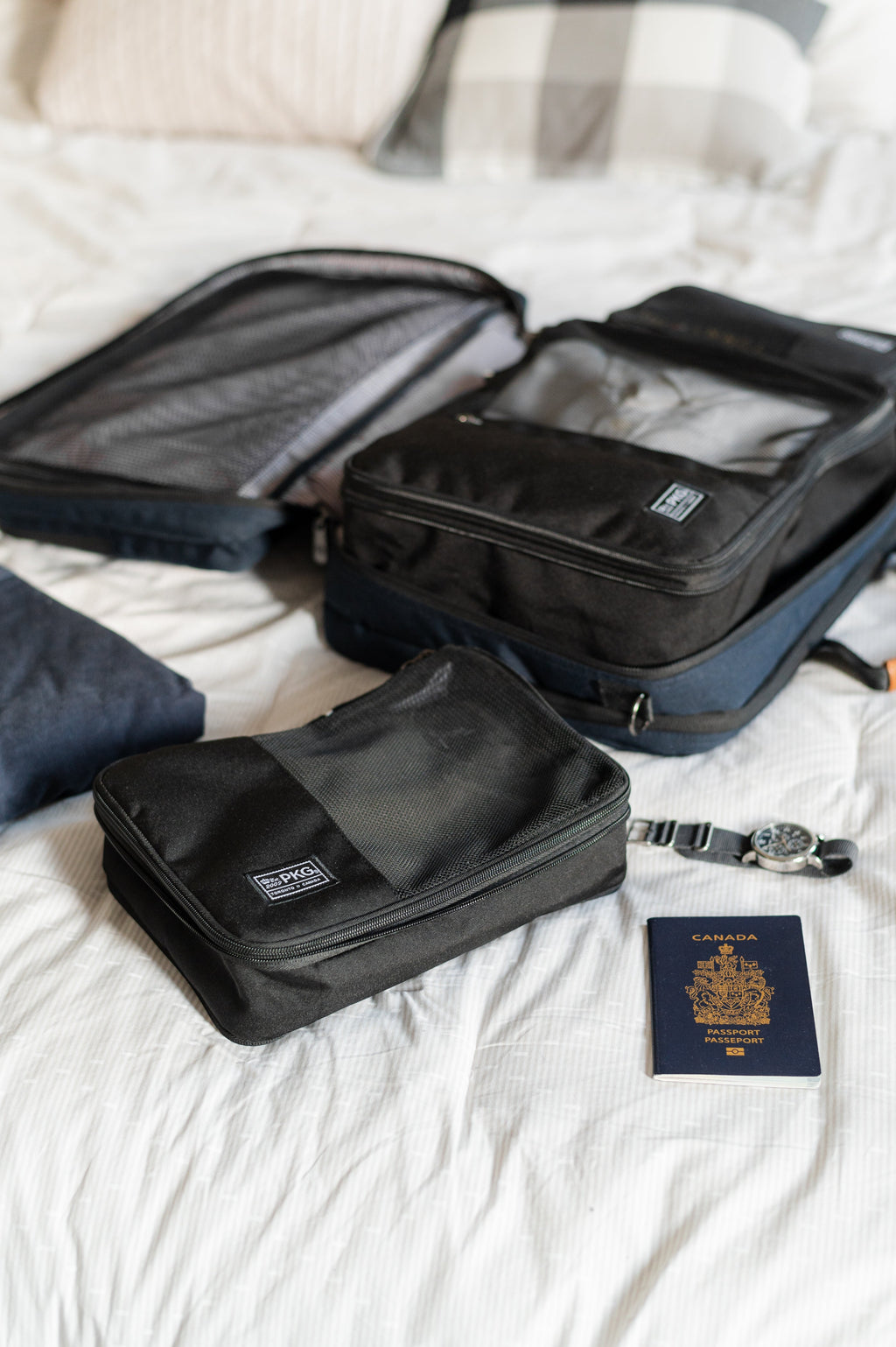 PKG UNION Compression packing cubes - 3 pack