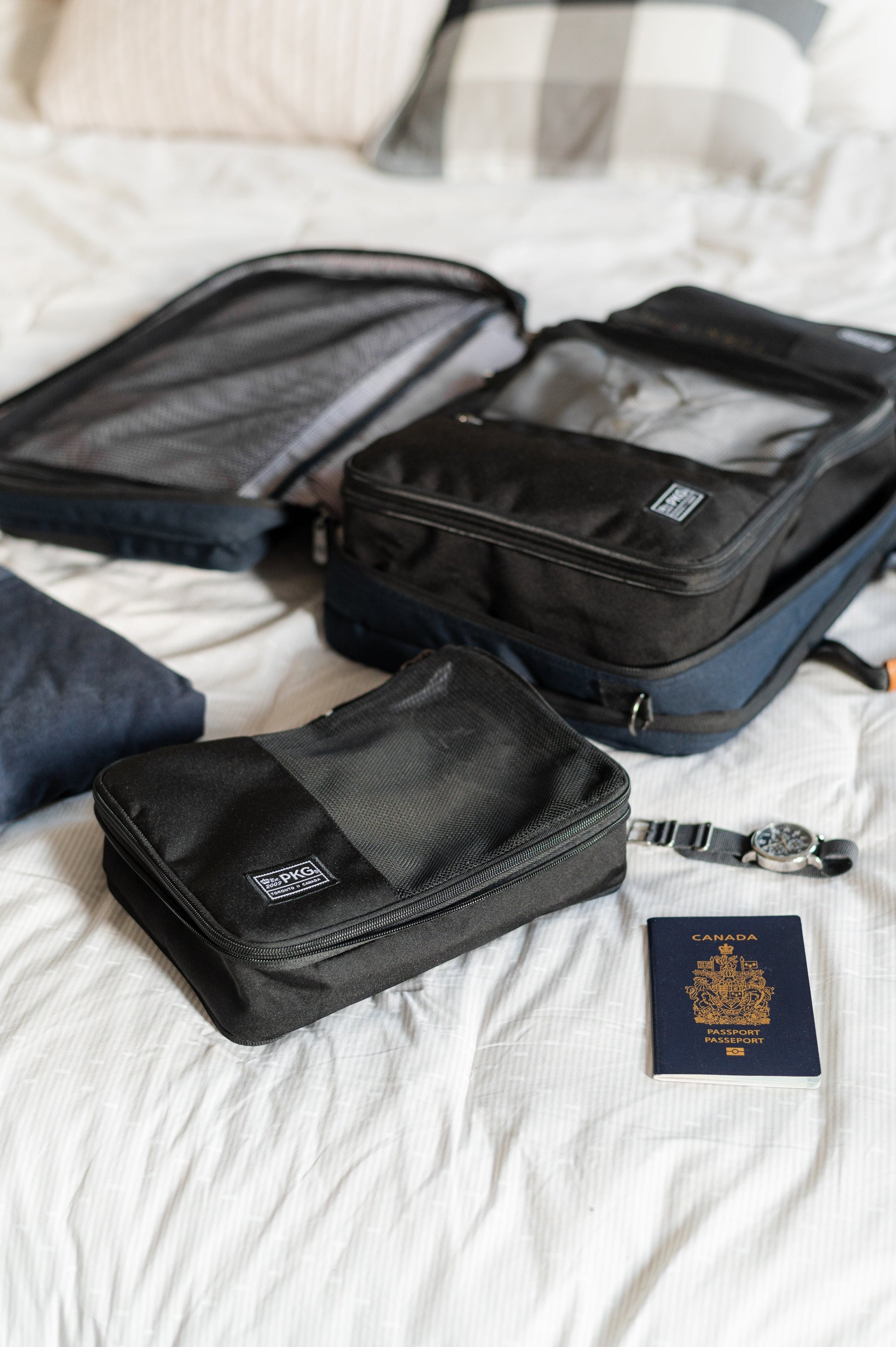 PKG UNION Compression packing cubes - 3 pack