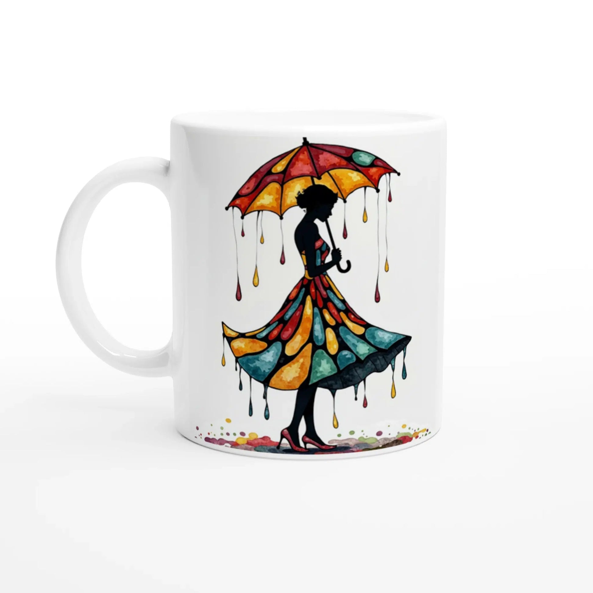 Tasse « Marcher sous la pluie »