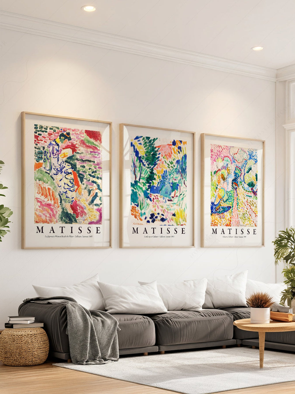 Henri Matisse Collioure Set of 3 Prints – Museum Gallery Wall Art