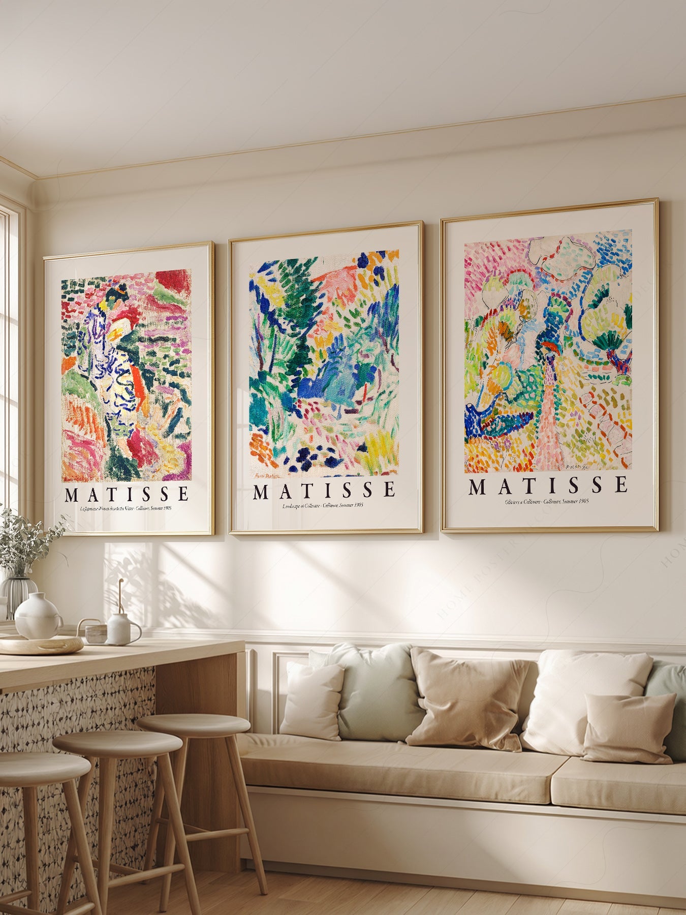 Henri Matisse Collioure Set of 3 Prints – Museum Gallery Wall Art